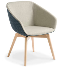 Load image into Gallery viewer, EDEN Barker Timber Base Chair