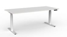 Load image into Gallery viewer, Electric Standing Desk NZ White Frame / NZ Made Snowdrift Top