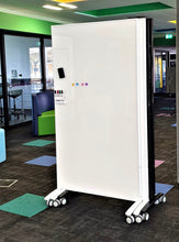 Load image into Gallery viewer, Double Sided Glass Board Mobile Partition