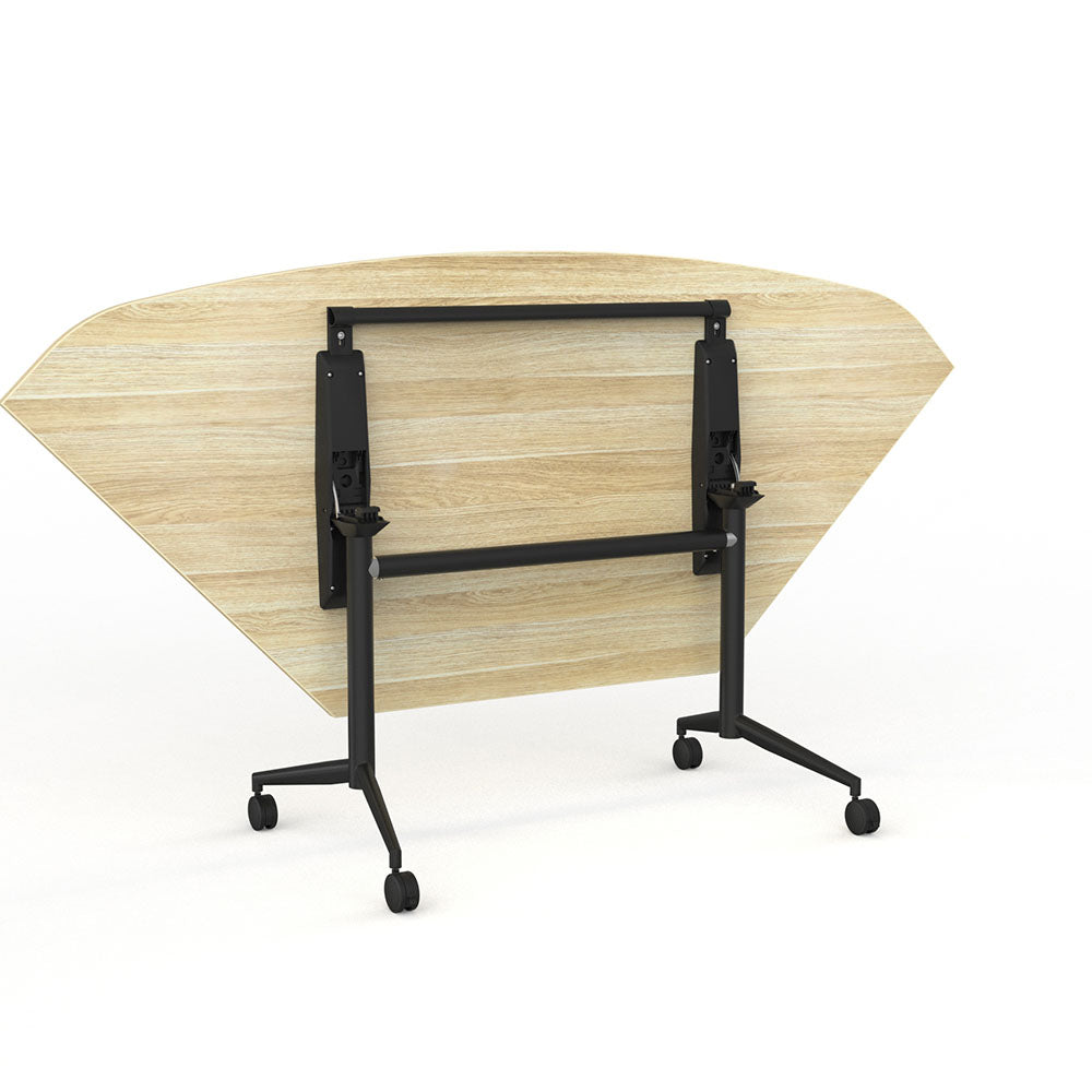TEAM FLIP TABLE TRAPEZIUM Dobbins Office Furniture NZ Dobbins