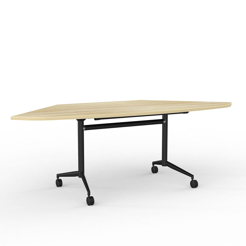 TEAM FLIP TABLE TRAPEZIUM Dobbins Office Furniture NZ Dobbins