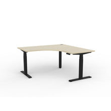 Load image into Gallery viewer, KNIGHT GROUP Agile 3C Electric Standing Corner Desk 1500 x 1500