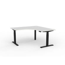 Load image into Gallery viewer, KNIGHT GROUP Agile 3C Electric Standing Corner Desk 1500 x 1500