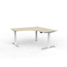 Load image into Gallery viewer, KNIGHT GROUP Agile 3C Electric Standing Corner Desk 1500 x 1500