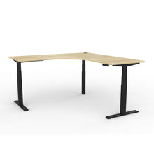 Load image into Gallery viewer, KNIGHT GROUP Agile 3C Electric Standing Corner Desk 1800 x 1800
