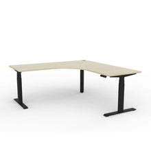 Load image into Gallery viewer, KNIGHT GROUP Agile 3C Electric Standing Corner Desk 1800 x 1800