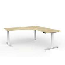 Load image into Gallery viewer, KNIGHT GROUP Agile 3C Electric Standing Corner Desk 1800 x 1800