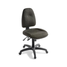 Load image into Gallery viewer, Black spectrum  3 ergonomic office chair with a long wide seat
