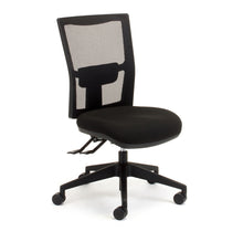 Load image into Gallery viewer, Black Team Air Ergonomic office chair with a mesh back