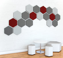 Load image into Gallery viewer, Acoustic Peel n Stick Hexagon TILE
