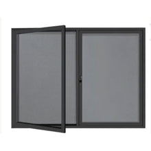 Load image into Gallery viewer, Lockable Notice Board 1200 x 1200 - Hinged Door
