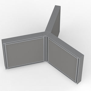 KNIGHT GROUP Studio 50 Post 3-Way - 120 degrees