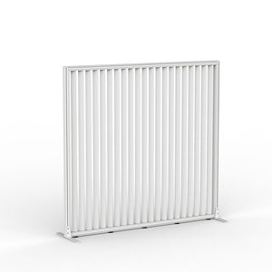 KNIGHT GROUP Studio  Divide Freestanding Screen 1500H - White Frame