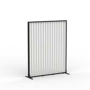 KNIGHT GROUP Studio Divide Freestanding Screen 1500H - Black Frame