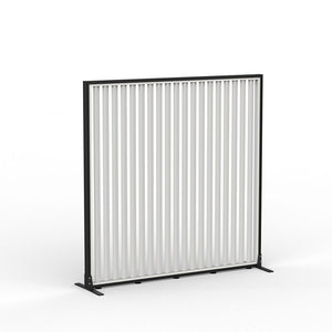 KNIGHT GROUP Studio Divide Freestanding Screen 1500H - Black Frame