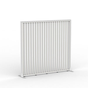KNIGHT GROUP Studio  Divide Freestanding Screen 1500H - White Frame