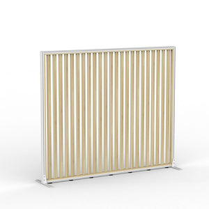 KNIGHT GROUP Studio  Divide Freestanding Screen 1500H - White Frame