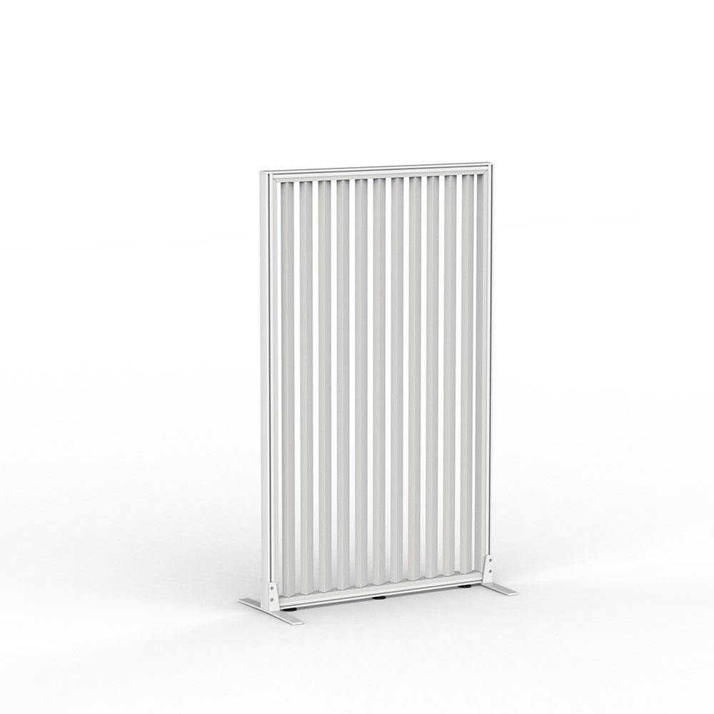 KNIGHT GROUP Studio  Divide Freestanding Screen 1500H - White Frame