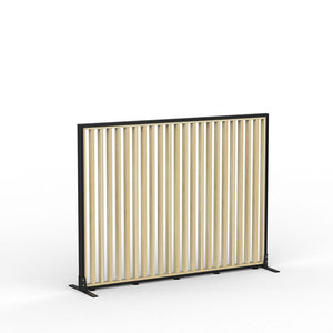 KNIGHT GROUP Studio Divide Freestanding Screen 1200H - Black Frame