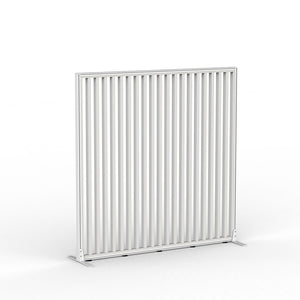 KNIGHT GROUP Studio  Divide Freestanding Screen 1500H - White Frame