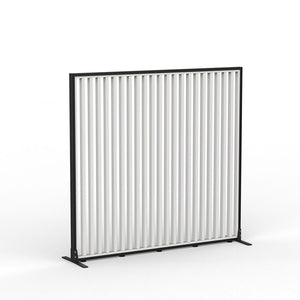 KNIGHT GROUP Studio Divide Freestanding Screen 1500H - Black Frame