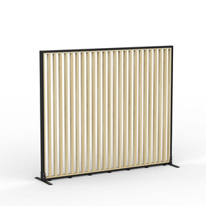 KNIGHT GROUP Studio Divide Freestanding Screen 1500H - Black Frame