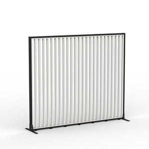 KNIGHT GROUP Studio Divide Freestanding Screen 1500H - Black Frame