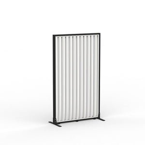 KNIGHT GROUP Studio Divide Freestanding Screen 1500H - Black Frame