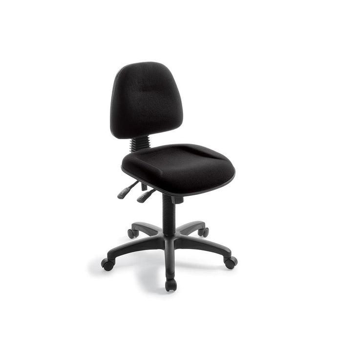 Black graphic 3 ergonomic office chair
