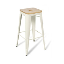 Load image into Gallery viewer, EDEN Industry Bar Stool - Timber Seat
