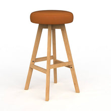 Load image into Gallery viewer, LUNA BUTTON BAR STOOL
