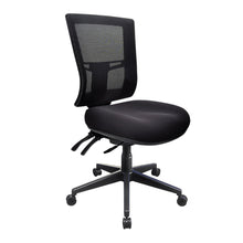 Load image into Gallery viewer, Black metro 2 24/7 nylon base ergonomic office chair  with mesh base
