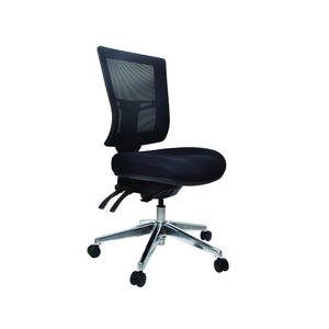 Black metro 2 24/7 ergonomic chair with mesh back