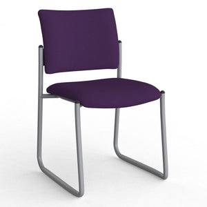 KNIGHT GROUP Que Visitor Chair - Skid base