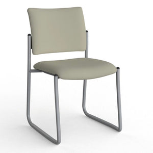 KNIGHT GROUP Que Visitor Chair - Skid base