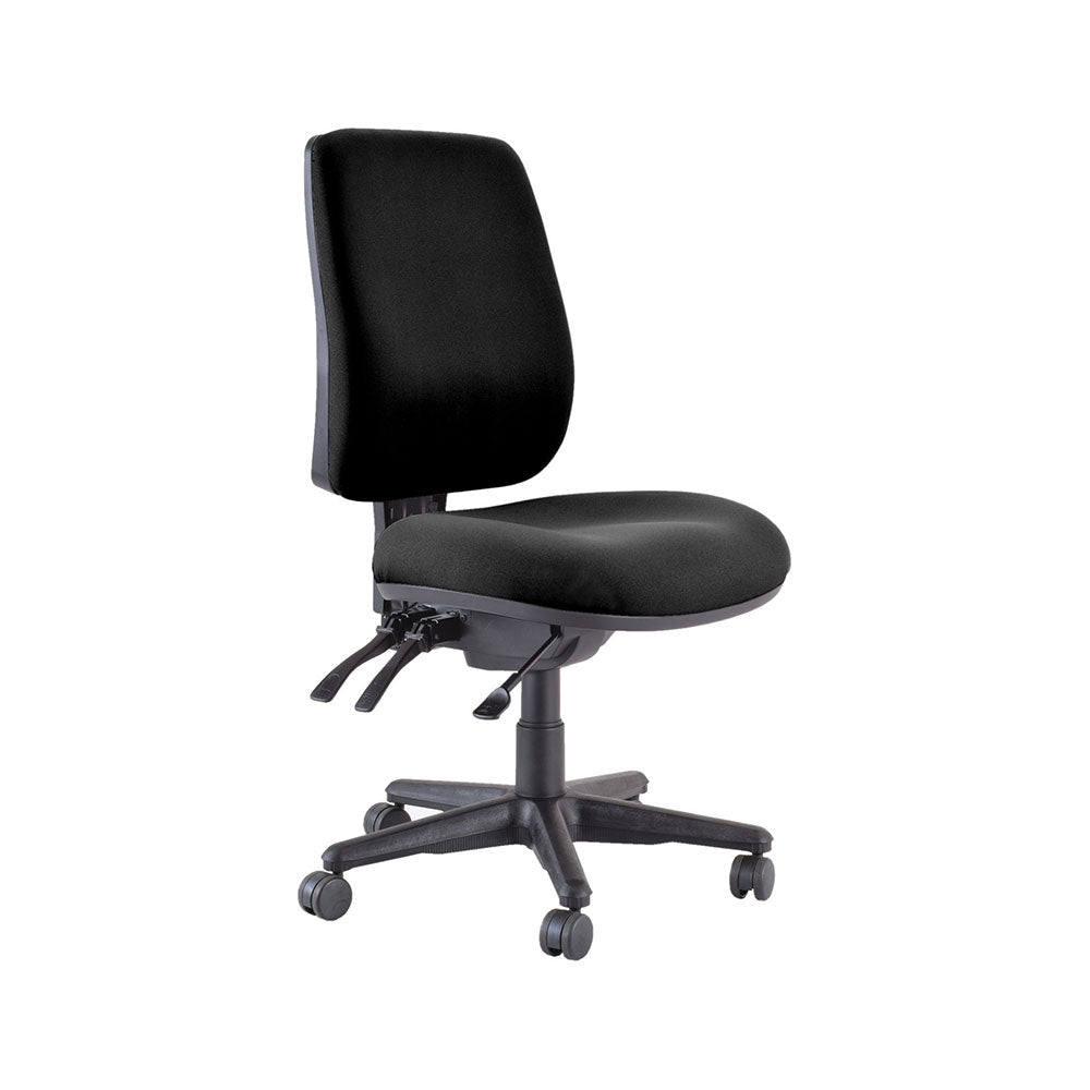 Black Roma 3 Highback Chair