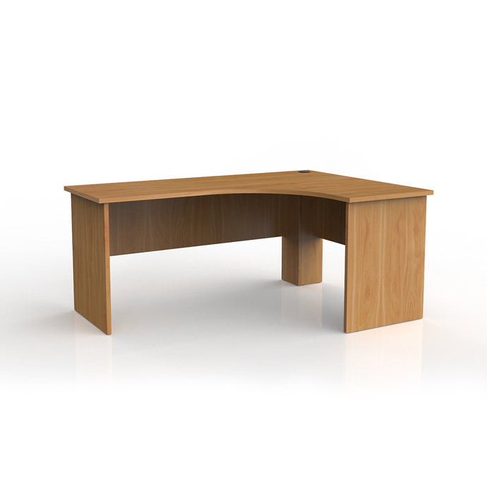 Corner NZ made wood look desk