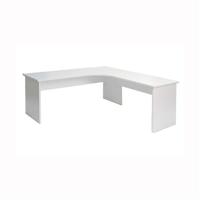 White NZ made corner desk