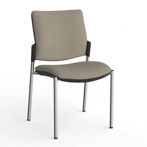 VISION Chrome - Fabric Visitor Chair